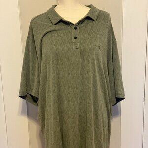 Tommy Bahama Men 2x Big Polo shirt green golf beach shirt,mens plus size